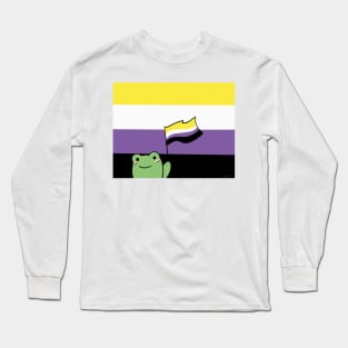 Rana no binario Long Sleeve T-Shirt